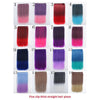 Long Straight Bundles 60cm 23.62" Gradient color hair extension piece 5  clip