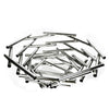 Acier Inoxydable Fruit Plat Fruit Panier Creative Taille S 34.4x14.5h