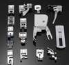 15Pcs Low Shank Sewing Machine Feet Presser Walking Foot Set Kit Tools