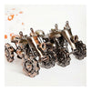Vintage Autos Eisen Kette Schneemobil Modell Tisch Dekoration Rotwein