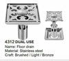 stainless steel deodorant floor drain plastic washing machine floor drain