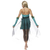 Green Beautiful Elf Woman Refinement  Costume Forest Tree Goddes Halloween
