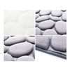 Flannel 3D Stone Carpet Ground Floor Mat