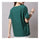 Loose Casual Little Fish Short Sleeve T-shirt   green