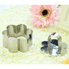 Kitchen Stainless Steel Mousse Cake Mould Baking Tool with Cake Mat flower