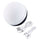 Stereo Mini Bluetooth Speaker with Colorful LED Light M8    white