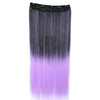 60cm Extension de Cheveux Pièce Dégradé Morceau Long Droit 55 Couleurs