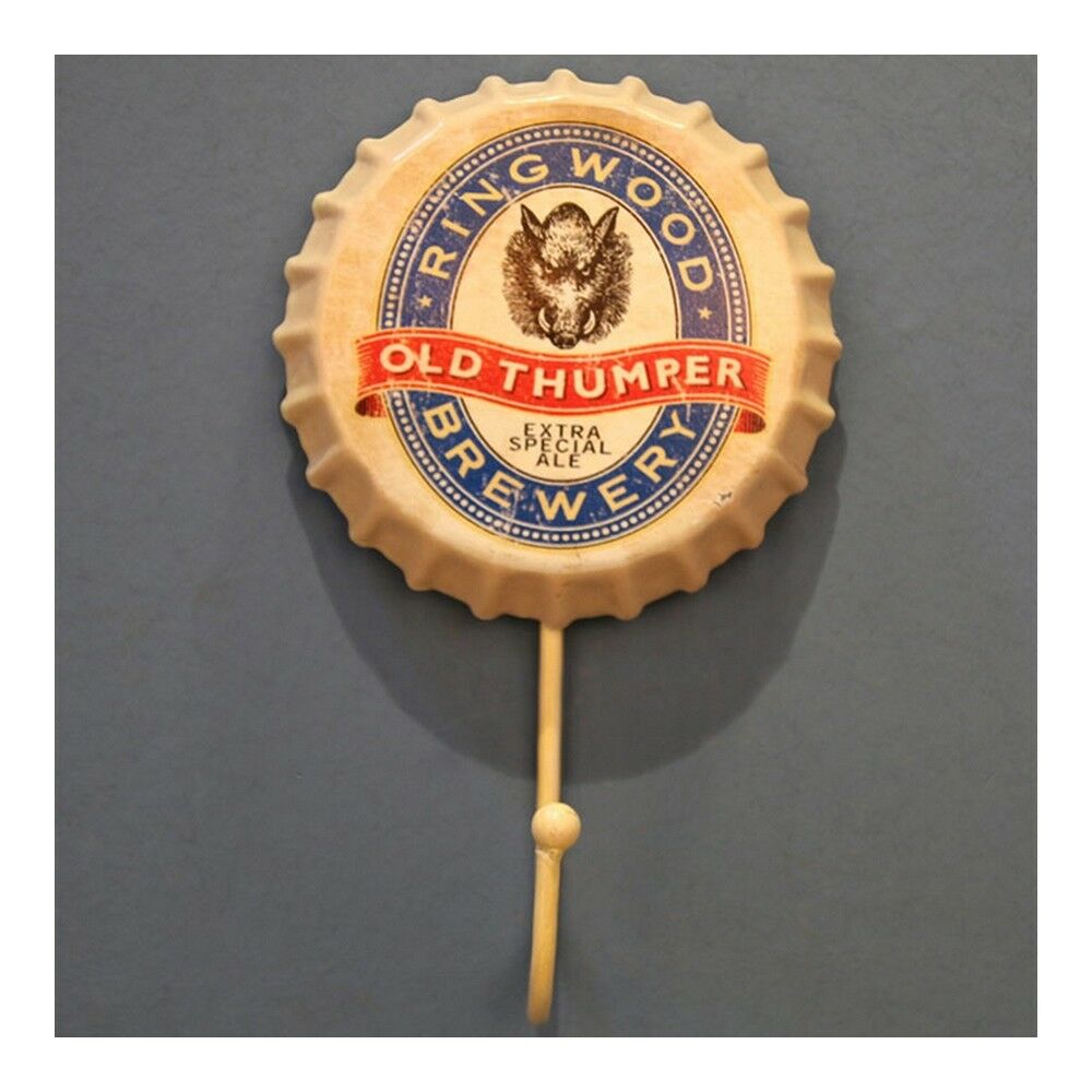 Vintage Creative Beer Cap Bar Clothes Hat Hook    YY51088