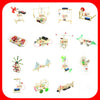 Geschenk Farbenreich Box 10-12 Kinder Creative Selbermachen Klein Handarbeit