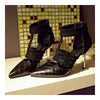 Sexy Lepard Print Thin High Heel Sandals Gladiator Stiletto Shoes Summer Boot