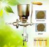 Cast Iron Corn Malt Mill Grinder Manual Hand Crank Grains Oats Wheat Coffee Nuts