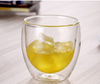 4PCS Wine Coffee Tea Glasses Double Walled 250ML