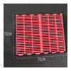 Rouge Porcinet Cochon PLASTIQUE Sol Planche Dung Maille 70x70