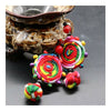 Cloth Style Long Earrings Creative Costume Knot