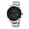 Naviforce Men Waterproof Sports Casual Watch LED Dual Dispkay Quartz