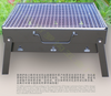 BBQ Grill Herd Aktentasche Tragbar Schwarz