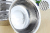 Three-piece stainless steel pots  Wash rice and vegetables basin