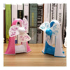 USB 1200mA Rechargeable Silent Penguin Portable Fan   Pink