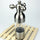 304 stainless steel rudder-shaped tube mill Pepper Mill restaurant kitchen fauce