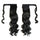 Magic Tape Long Curled Hair Wig Piece