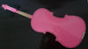 Student Akustische Violine Grösse 1/2 Ahorn Fichte mit Etui Schleife Harz Rosa