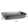 Horno Plato Antiadherente Hornear Herramienta Rectangular Profundo Tamaño Grande