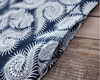 Boho Pteris Floral Highlander Linen Tunic Dress