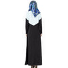 Muslim Long Dress Motley Splicing