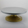 Cake Decorating Turntable Plastic Cake Plaster with 13-inch non-slip Mat