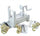 Tri-Blade Plastic Spiral Vegetable Slicer