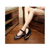 Colorful Phoenix Embroidered Shoes High Heeled Shoes Woman Cloth Shoes