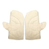 Un Par Trabajo Protección Lona Mitones Guantes 24cm