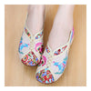 Old Beijing Cloth Embroidered Shoes Colorful Phoenix