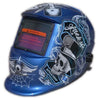 Solar Mig Schweißgerät Auto Verdunkelung Schweißhelm in Shiny Blau Farbton Mit