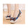 Old Beijing Cloth Shoes Woman Embroidered Shoes Literary Style Slipsole Increase