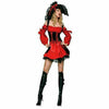 Hot Sexy Womens Pirates Costume Halloween Caribbean Captain Cosplay Fancy Dress