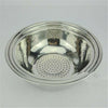 Gift sieve three-piece stainless steel rice sieve Wash vegetables basin