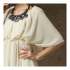 Chiffon Full Dress Solemn Super Long Dress  S