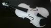 Full Size Natural Acoustic Violin Fiddle with Case Bow Rosin White Color