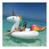 Inflatable Unicorn Floating Mat Row Swim Ring