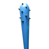 Large Spiked Club Spiked Bat Nail-hammer Hammer Inflatable Toy sky blue