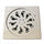 SUS304 Stainless steel 15cm square with 110mm tube deodorant floor drain US HOME