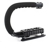 U shape Bracket Handheld Grip Stabilizer for DSLR Camera Camcorder Video