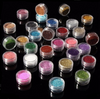 30 Colors pro Maquillaje Brillo en polvo Pigmento Mineral Lentejuelas