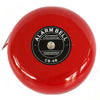 CB-6b-12/24 Red 12V/24V Alarm Bell 6 Inch 12 OR 24 Volt DC AC