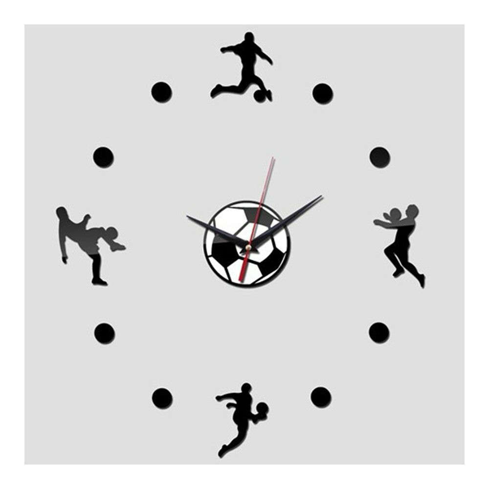Acrylic Creative Wall Clock DIY Soccer