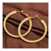 18K Gold Platinum Galvanized Earrings  yellow