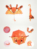 Cute Cartoon Animal Umbrella for Kids Animal Ears Bend Handle