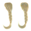 Braid Bang Bridal Wig Tilted Frisette