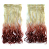 Dyed 5 Cards Gradient Ramp Hair Extension